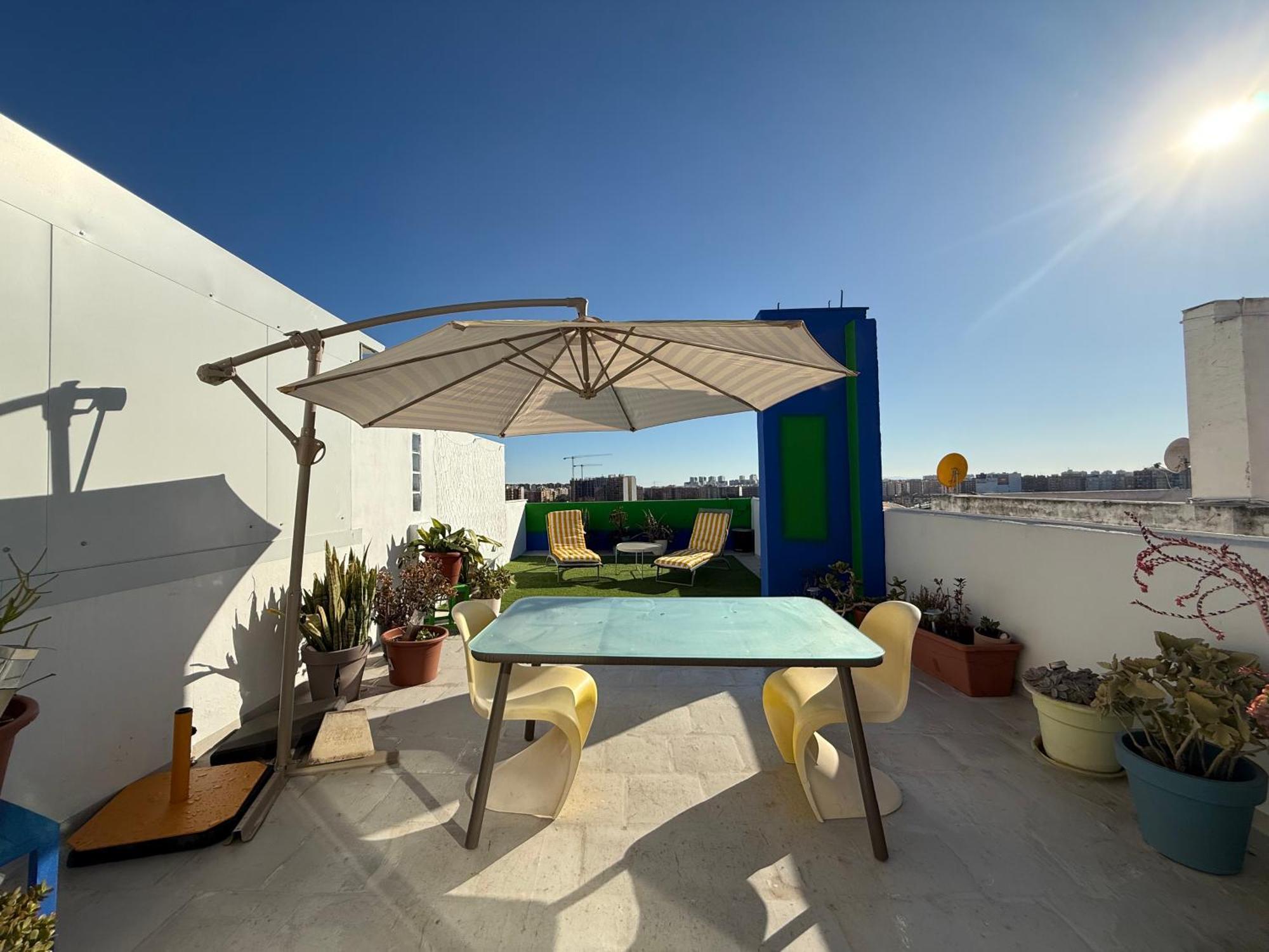 Petite Penthouse With The Sunniest Terrace In Valencia公寓 外观 照片