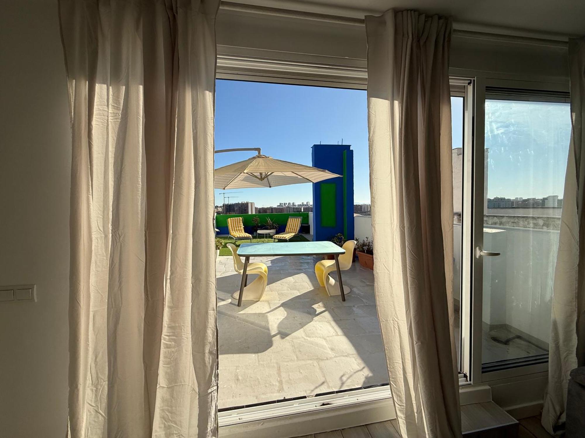 Petite Penthouse With The Sunniest Terrace In Valencia公寓 外观 照片
